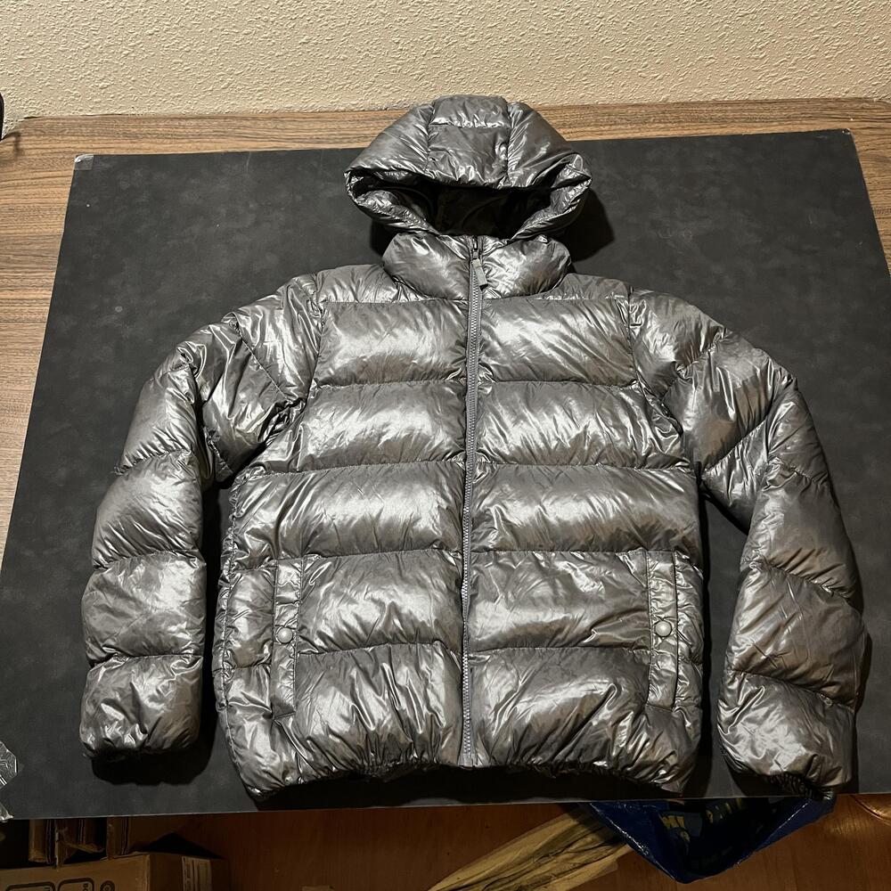 Patagonia Jacket Down Puffer Parka Womens Medium Hooded Coat Winter Packable